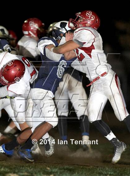 Thumbnail 3 in Santa Paula @ St. Genevieve (CIF SS Playoffs) photogallery.