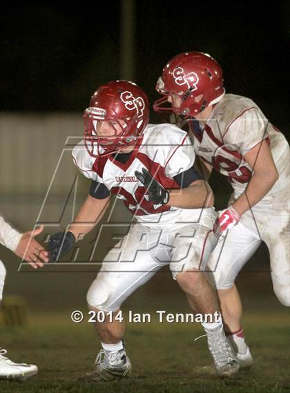 Thumbnail 1 in Santa Paula @ St. Genevieve (CIF SS Playoffs) photogallery.
