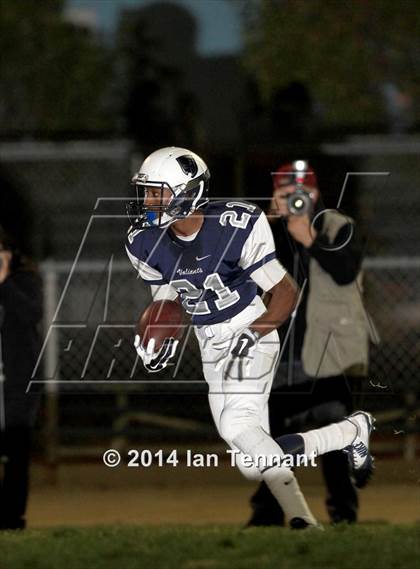 Thumbnail 1 in Santa Paula @ St. Genevieve (CIF SS Playoffs) photogallery.