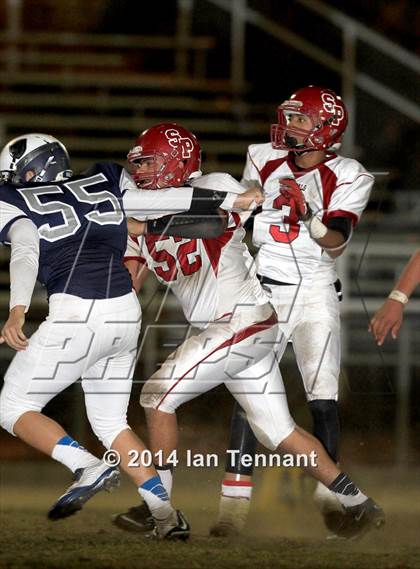 Thumbnail 1 in Santa Paula @ St. Genevieve (CIF SS Playoffs) photogallery.