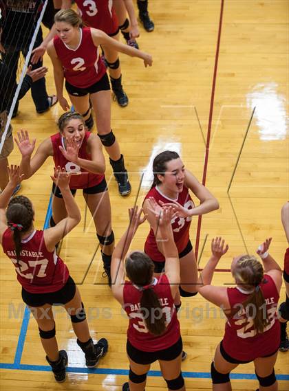 Thumbnail 2 in Barnstable vs Coventry (2013 Volleyhall Classic Final) photogallery.