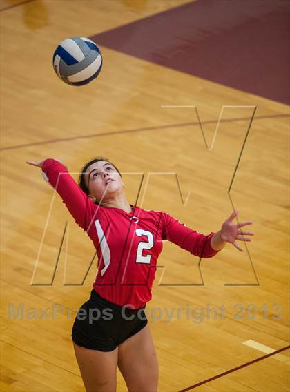 Thumbnail 3 in Barnstable vs Coventry (2013 Volleyhall Classic Final) photogallery.