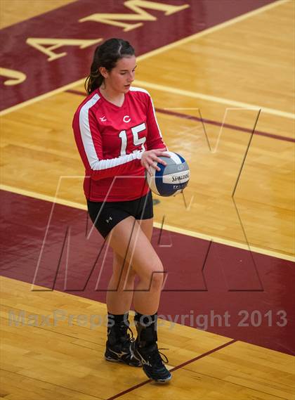 Thumbnail 2 in Barnstable vs Coventry (2013 Volleyhall Classic Final) photogallery.