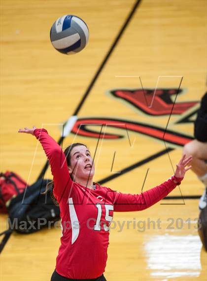 Thumbnail 1 in Barnstable vs Coventry (2013 Volleyhall Classic Final) photogallery.