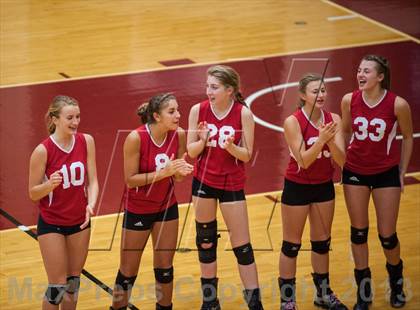 Thumbnail 2 in Barnstable vs Coventry (2013 Volleyhall Classic Final) photogallery.