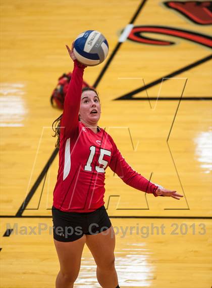 Thumbnail 2 in Barnstable vs Coventry (2013 Volleyhall Classic Final) photogallery.