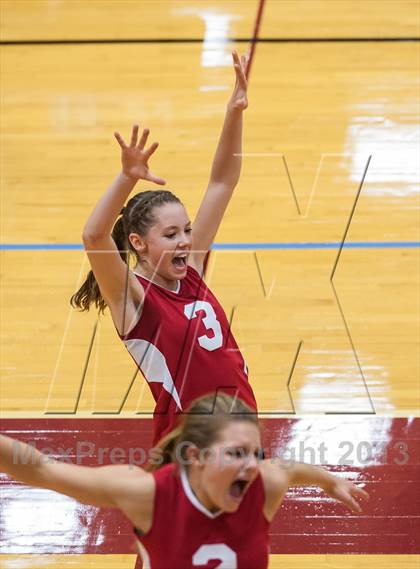 Thumbnail 1 in Barnstable vs Coventry (2013 Volleyhall Classic Final) photogallery.
