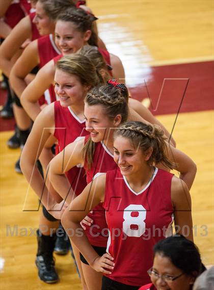 Thumbnail 3 in Barnstable vs Coventry (2013 Volleyhall Classic Final) photogallery.