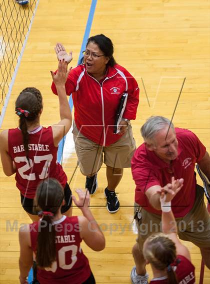 Thumbnail 1 in Barnstable vs Coventry (2013 Volleyhall Classic Final) photogallery.