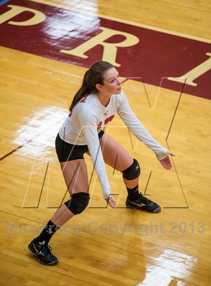 Thumbnail 2 in Barnstable vs Coventry (2013 Volleyhall Classic Final) photogallery.