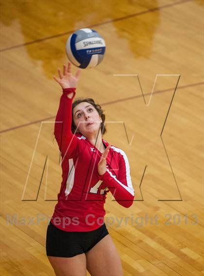 Thumbnail 2 in Barnstable vs Coventry (2013 Volleyhall Classic Final) photogallery.