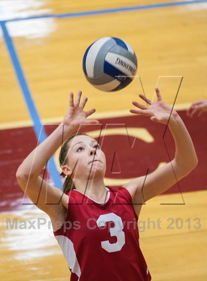Thumbnail 2 in Barnstable vs Coventry (2013 Volleyhall Classic Final) photogallery.
