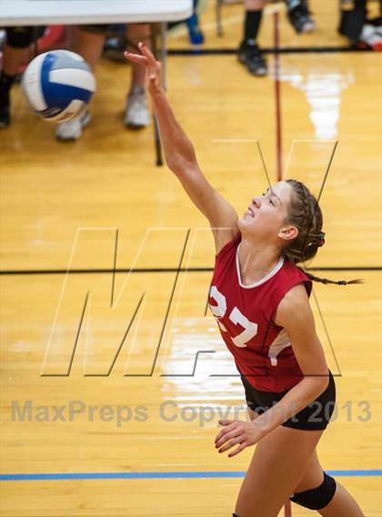 Thumbnail 1 in Barnstable vs Coventry (2013 Volleyhall Classic Final) photogallery.