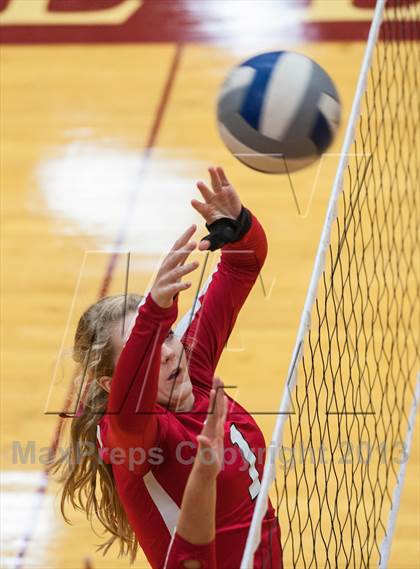 Thumbnail 2 in Barnstable vs Coventry (2013 Volleyhall Classic Final) photogallery.