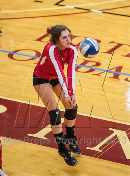 Thumbnail 3 in Barnstable vs Coventry (2013 Volleyhall Classic Final) photogallery.