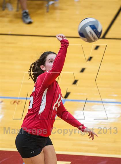 Thumbnail 1 in Barnstable vs Coventry (2013 Volleyhall Classic Final) photogallery.