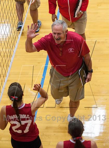 Thumbnail 3 in Barnstable vs Coventry (2013 Volleyhall Classic Final) photogallery.