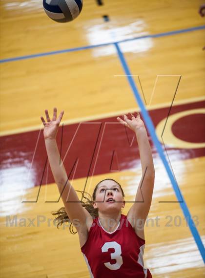 Thumbnail 3 in Barnstable vs Coventry (2013 Volleyhall Classic Final) photogallery.