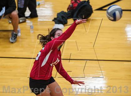 Thumbnail 3 in Barnstable vs Coventry (2013 Volleyhall Classic Final) photogallery.