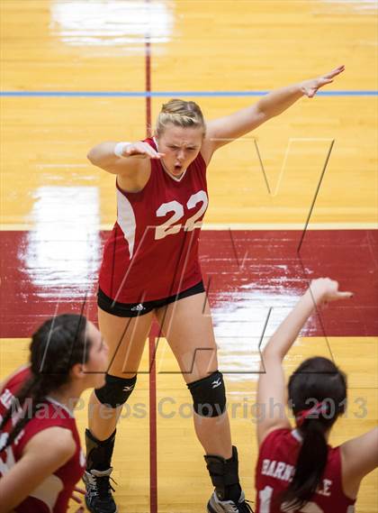 Thumbnail 3 in Barnstable vs Coventry (2013 Volleyhall Classic Final) photogallery.