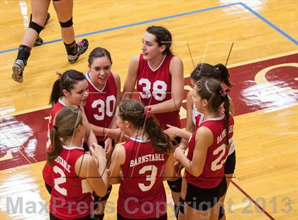 Thumbnail 3 in Barnstable vs Coventry (2013 Volleyhall Classic Final) photogallery.