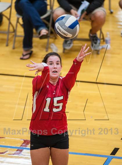 Thumbnail 3 in Barnstable vs Coventry (2013 Volleyhall Classic Final) photogallery.