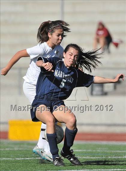 Thumbnail 2 in Oaks Christian vs. Marymount (CIF SS D4 Final) photogallery.
