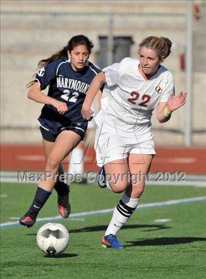 Thumbnail 1 in Oaks Christian vs. Marymount (CIF SS D4 Final) photogallery.