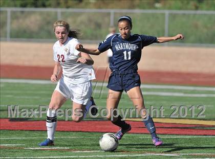 Thumbnail 3 in Oaks Christian vs. Marymount (CIF SS D4 Final) photogallery.
