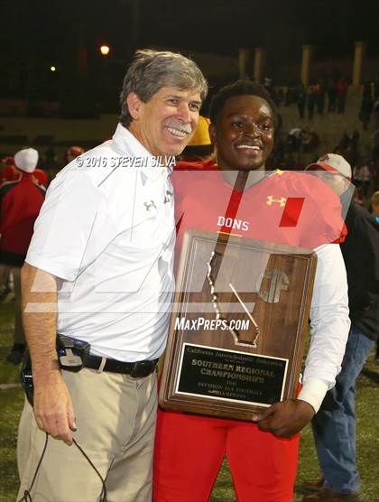 Thumbnail 2 in Cathedral Catholic vs. Narbonne (CIF SoCal Regional Division 1-AA Final) photogallery.