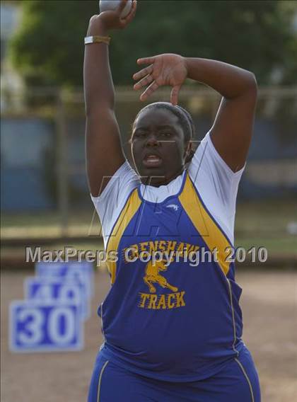 Thumbnail 1 in CIF LACS Masters Championships (Girls Field Events) photogallery.