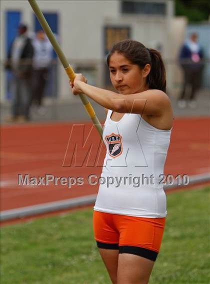 Thumbnail 1 in CIF LACS Masters Championships (Girls Field Events) photogallery.