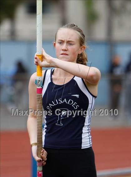 Thumbnail 1 in CIF LACS Masters Championships (Girls Field Events) photogallery.