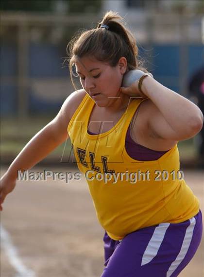 Thumbnail 2 in CIF LACS Masters Championships (Girls Field Events) photogallery.