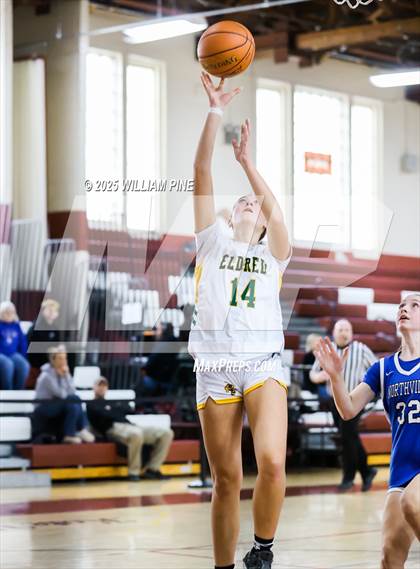 Thumbnail 2 in Eldred vs. Northville (NYSPHSAA Class D Regional Final) photogallery.