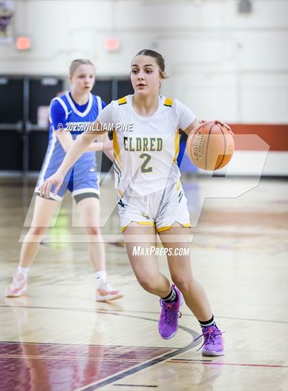 Thumbnail 2 in Eldred vs. Northville (NYSPHSAA Class D Regional Final) photogallery.