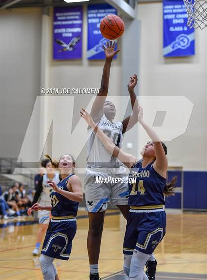 Thumbnail 3 in Harlan vs Coronado (SAISD Basketball Tournament) photogallery.