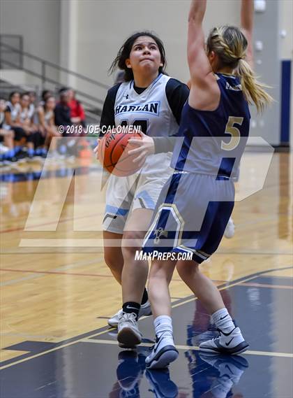 Thumbnail 2 in Harlan vs Coronado (SAISD Basketball Tournament) photogallery.