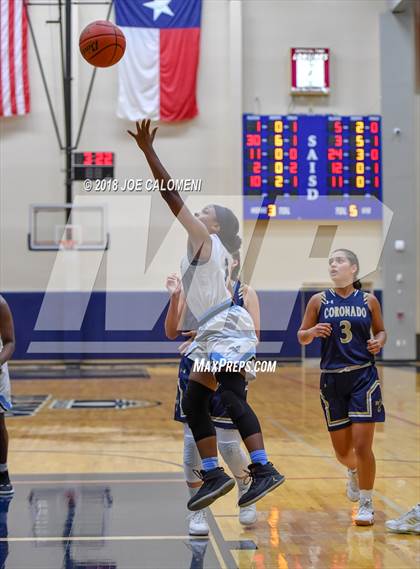 Thumbnail 2 in Harlan vs Coronado (SAISD Basketball Tournament) photogallery.