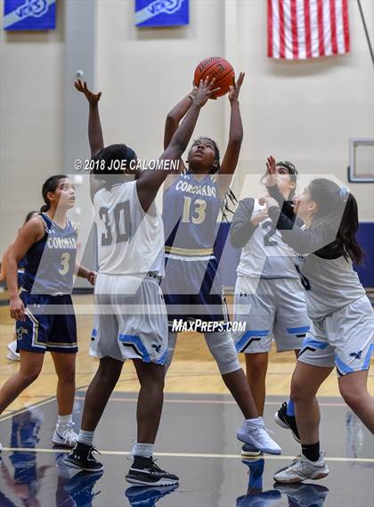 Thumbnail 2 in Harlan vs Coronado (SAISD Basketball Tournament) photogallery.