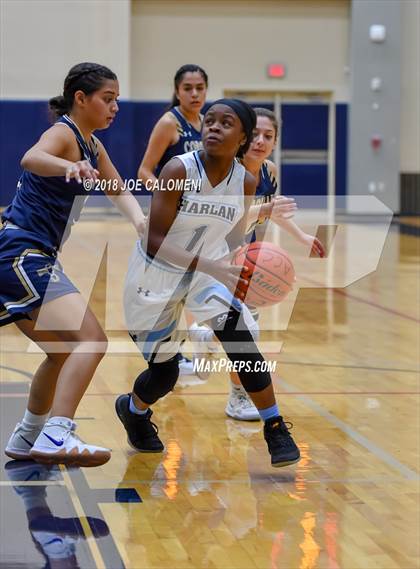 Thumbnail 1 in Harlan vs Coronado (SAISD Basketball Tournament) photogallery.