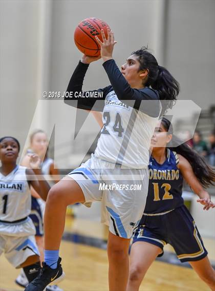 Thumbnail 3 in Harlan vs Coronado (SAISD Basketball Tournament) photogallery.