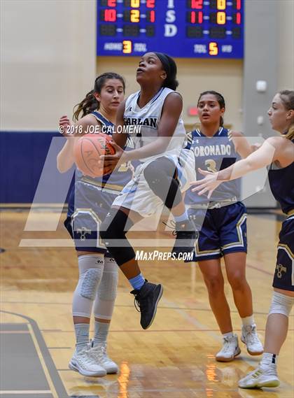 Thumbnail 1 in Harlan vs Coronado (SAISD Basketball Tournament) photogallery.