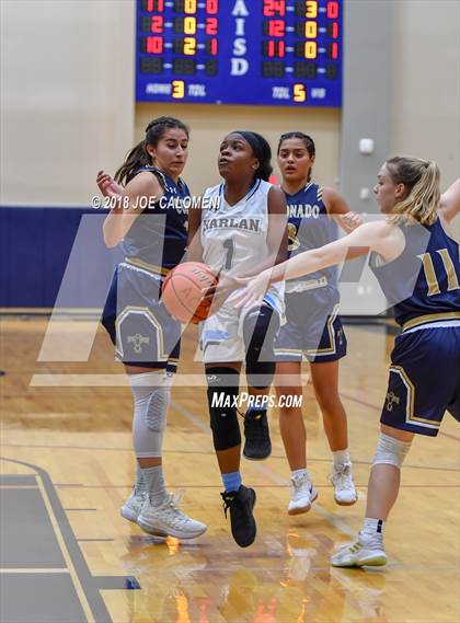 Thumbnail 3 in Harlan vs Coronado (SAISD Basketball Tournament) photogallery.