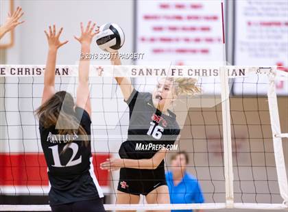 Thumbnail 2 in Point Loma vs. Santa Fe Christian (CIF SDS Division I Semifinal) photogallery.