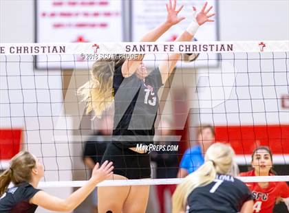 Thumbnail 2 in Point Loma vs. Santa Fe Christian (CIF SDS Division I Semifinal) photogallery.
