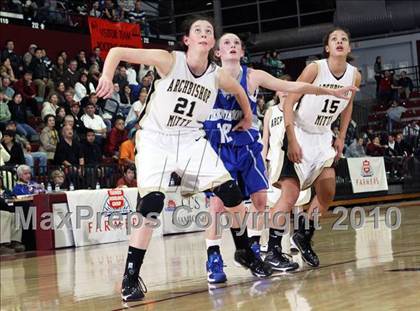 Thumbnail 3 in Archbishop Mitty vs. Presentation (CIF CCS D2 Final) photogallery.