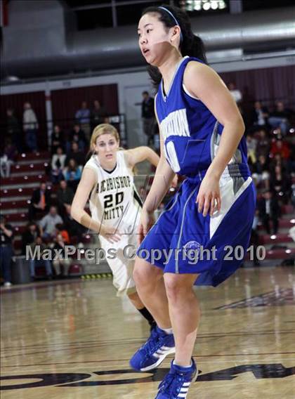 Thumbnail 3 in Archbishop Mitty vs. Presentation (CIF CCS D2 Final) photogallery.