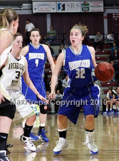 Thumbnail 2 in Archbishop Mitty vs. Presentation (CIF CCS D2 Final) photogallery.