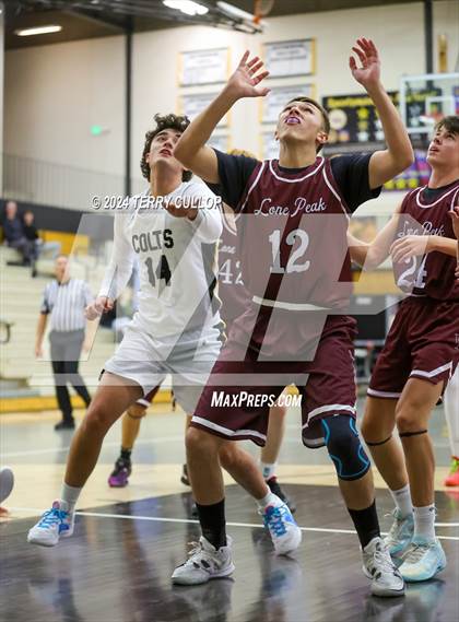 Thumbnail 1 in Lone Peak @ Cottonwood (Sophomore) photogallery.